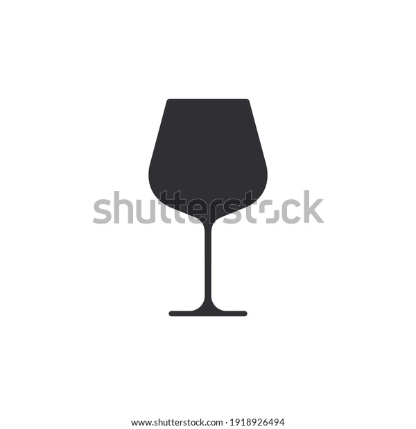Wine\
glass icon. Wineglass. Flask template. Jar icon. Wine flask. Cup\
sign. Glass stencil. Glass silhouette. Logo template. Glass\
container. Shape for 3d modeling. Cognac flask.\
