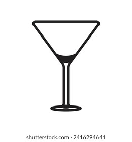 wine  glass juice logo vector icon illustration design