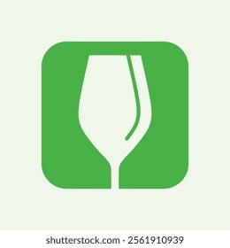 wine glass logo eps file