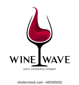 Similar Images, Stock Photos & Vectors of Wine logo design template ...