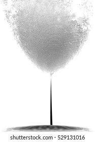 Wine glass from nets