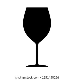 wine glass silhouette images stock photos vectors shutterstock https www shutterstock com image vector wine glass symbol vector image 1251450256