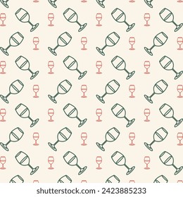 Vidrio de moda multicolor patrón repetido ilustración vectorial bello fondo