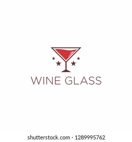 wine glass vector