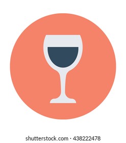 Wine Glass Vector Icon