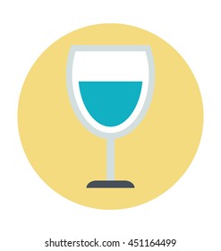 Wine Glass Vector Icon