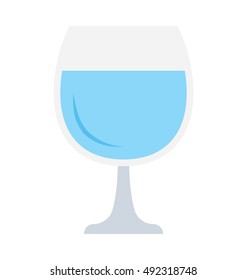 Wine Glass Vector Icon