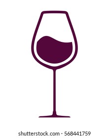 Wine Glass Vector Icon