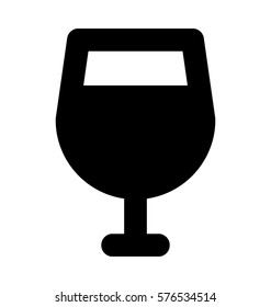 Wine Glass Vector Icon