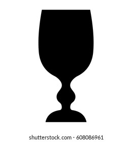 Wine glass vector icon