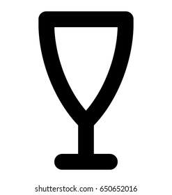 Wine Glass Vector Icon