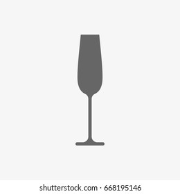 wine glass vector icon