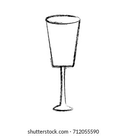 wine glass vector illsutration