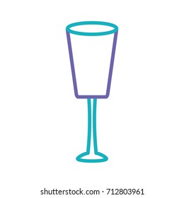 wine glass  vector illustration
