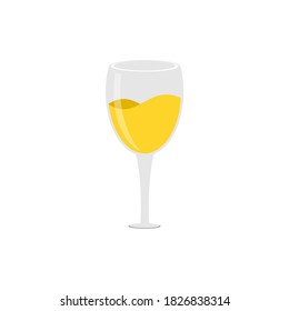 Wine Glass Vector Image Design