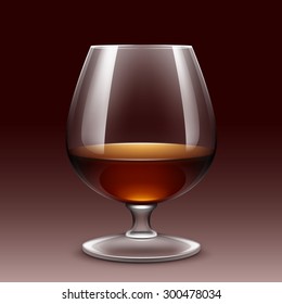Wine Glass Vector Isolated Transparent