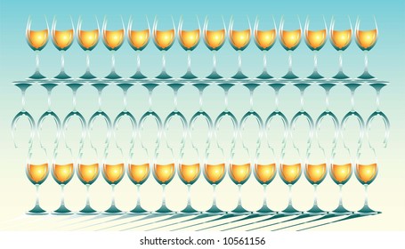 wine glasses