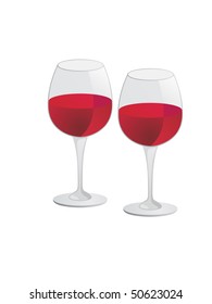 wine glasses