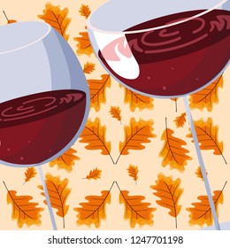 wine glasses icon