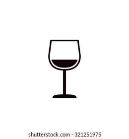 wine glasses icon 