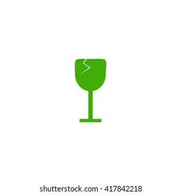 wine glasses, icon