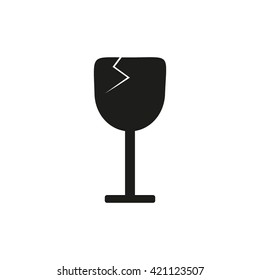 wine glasses, icon