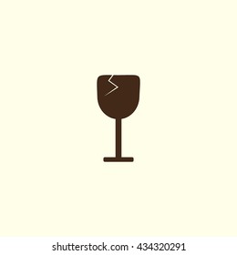 wine glasses, icon