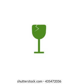 wine glasses, icon