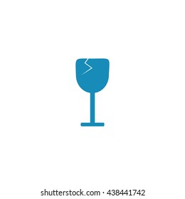 wine glasses, icon