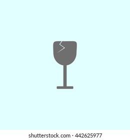 wine glasses, icon