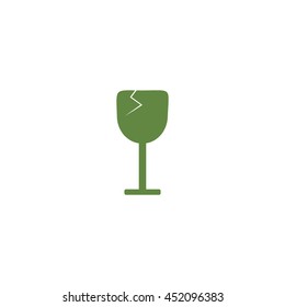 wine glasses, icon