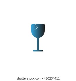 wine glasses, icon