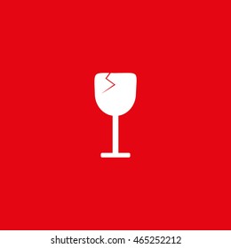 wine glasses, icon
