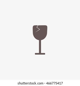 wine glasses, icon