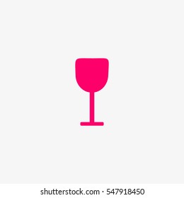 wine glasses, icon