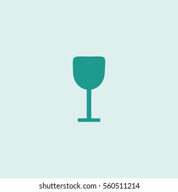 wine glasses, icon