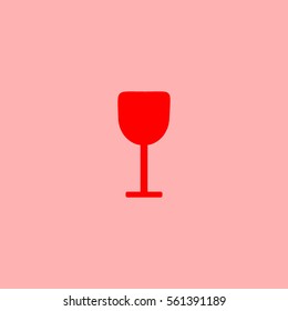 wine glasses, icon