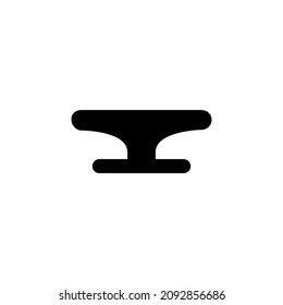 Wine glasses icon. Simple style wine home poster background symbol. Logo design element. T-shirt printing. Vector for sticker.