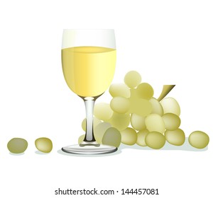 Wine and grape