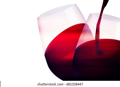 Wine grape autumn background