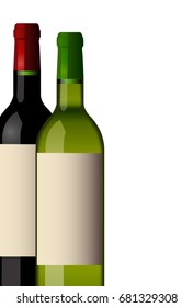 Wine grape autumn background