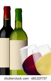 Wine grape autumn background