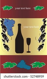 Wine, grape, vine, Label
