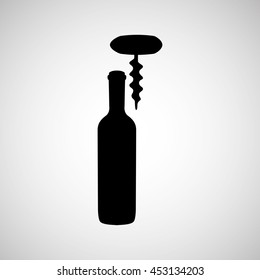 wine grapes icon design, vector illustration eps10