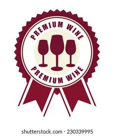 wine graphic design , vector illustration