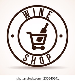 wine graphic design , vector illustration