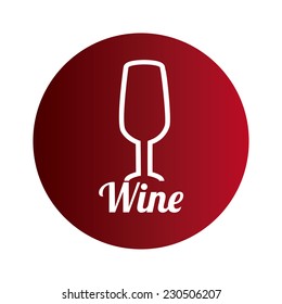wine graphic design , vector illustration