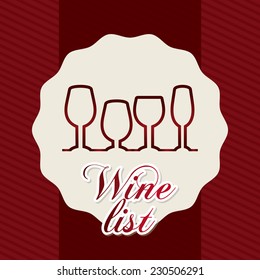 wine graphic design , vector illustration