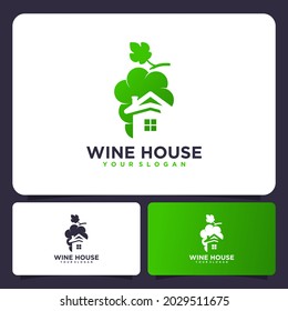 Wine house ,natural product , logo design inspiration