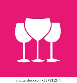 wine icon design 